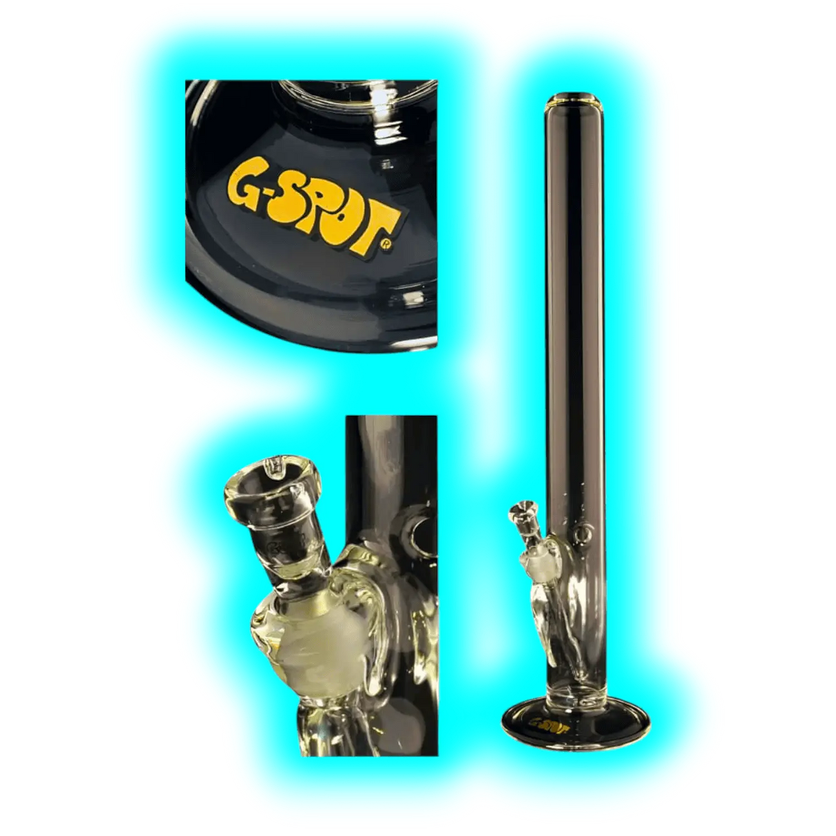 G-Spot Zylinder 3-Teilig Eis 60cm