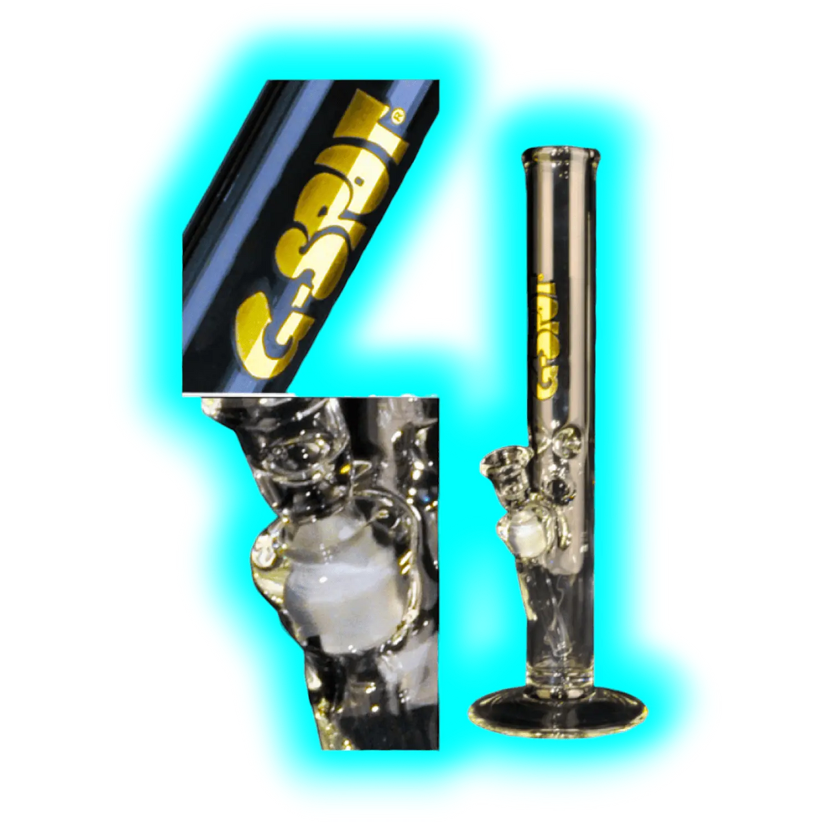 G-Spot Zylinder Eis 50 x 400 x 5 mm Panzerschliff