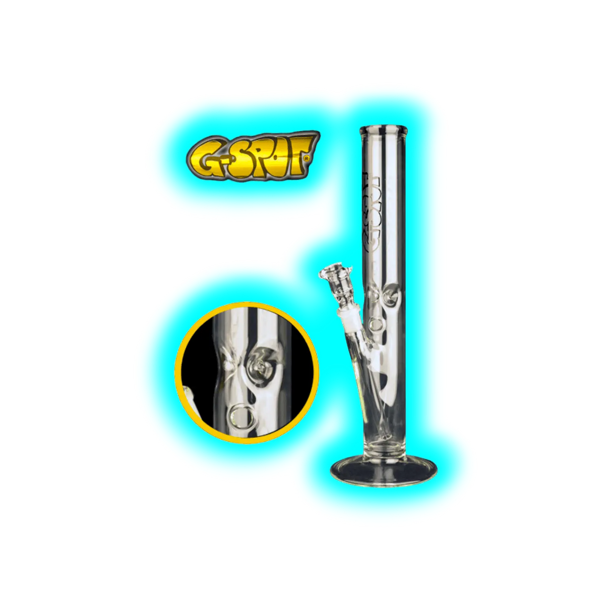 G-Spot Zylinder gerade Eis 40cm 3.5mm