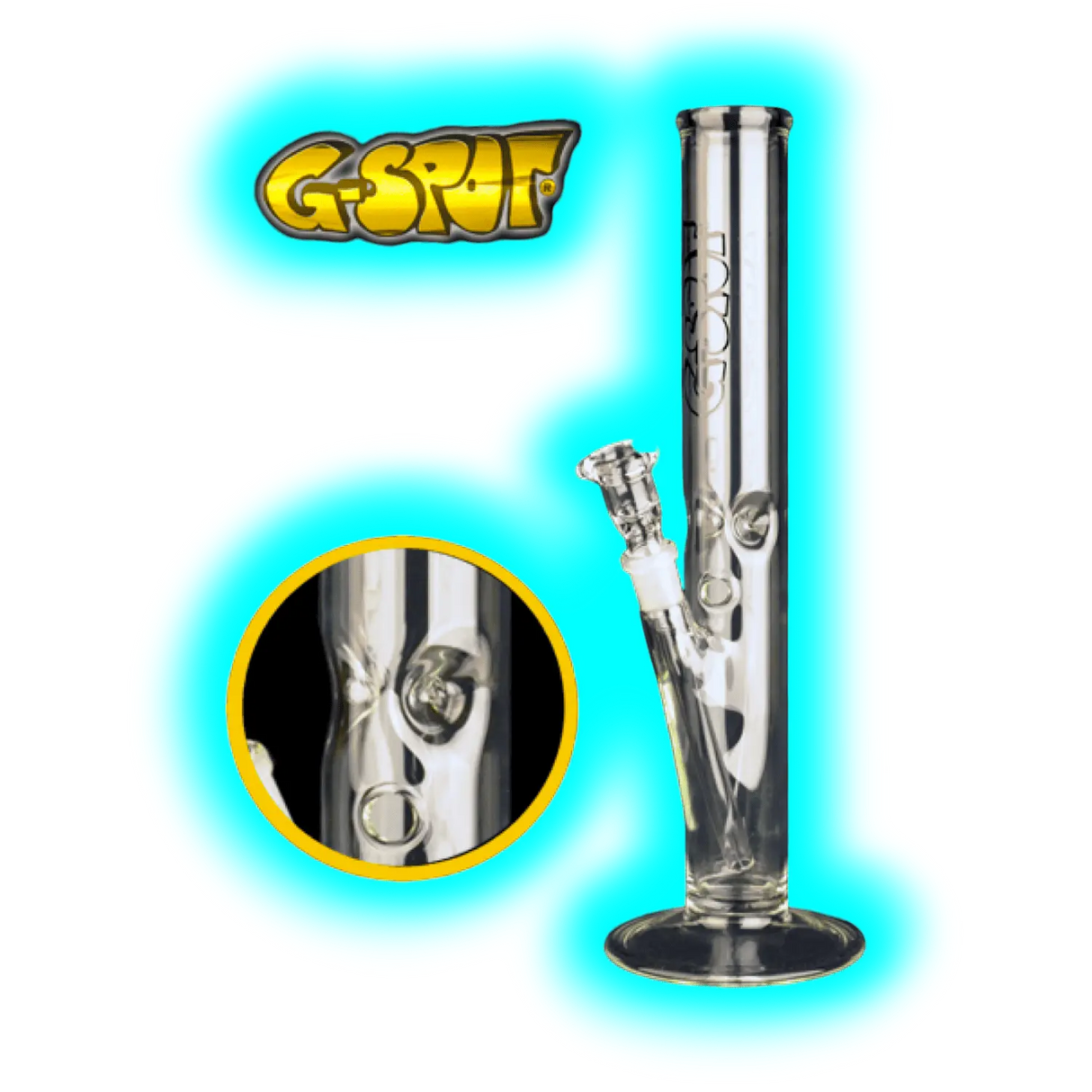 G-Spot Zylinder gerade Eis 40cm 3.5mm