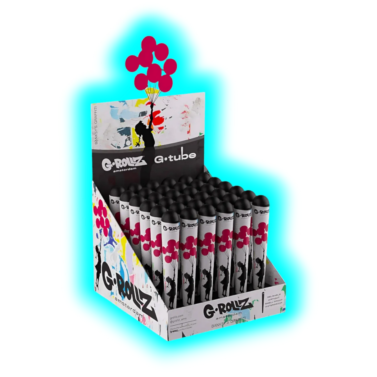 G-Tube Banksy Graffiti Baloon Girl