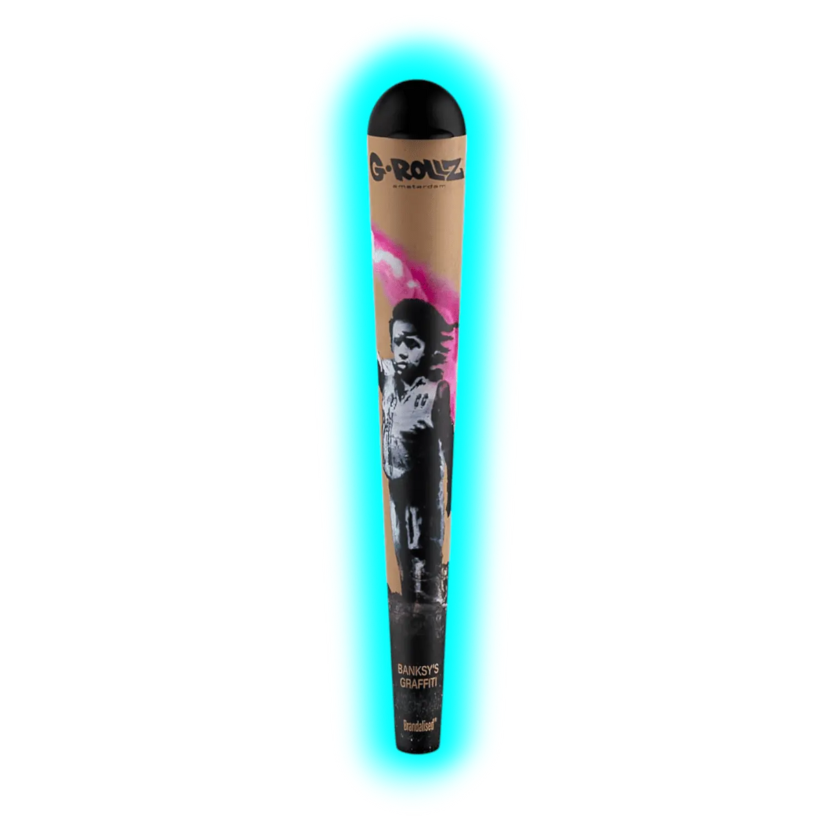 G-Tube Banksy Graffiti Torch Boy