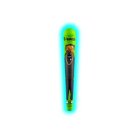 G-Tube Pets Rock Rap Cone Holder Green