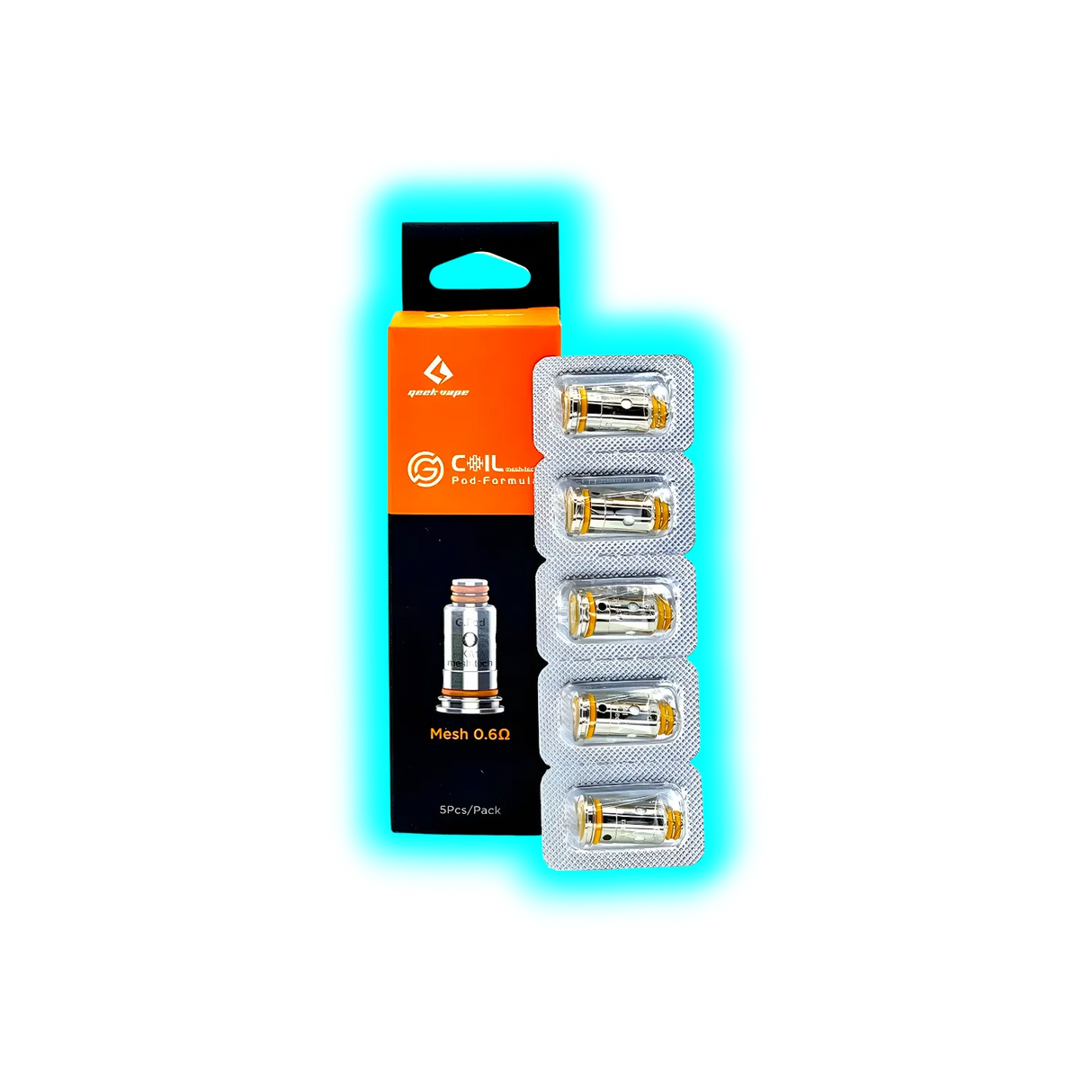 Geek Vape Coil Mesh Tech Pod Formula 0.6Ohm 5pcs für Aegis Pod