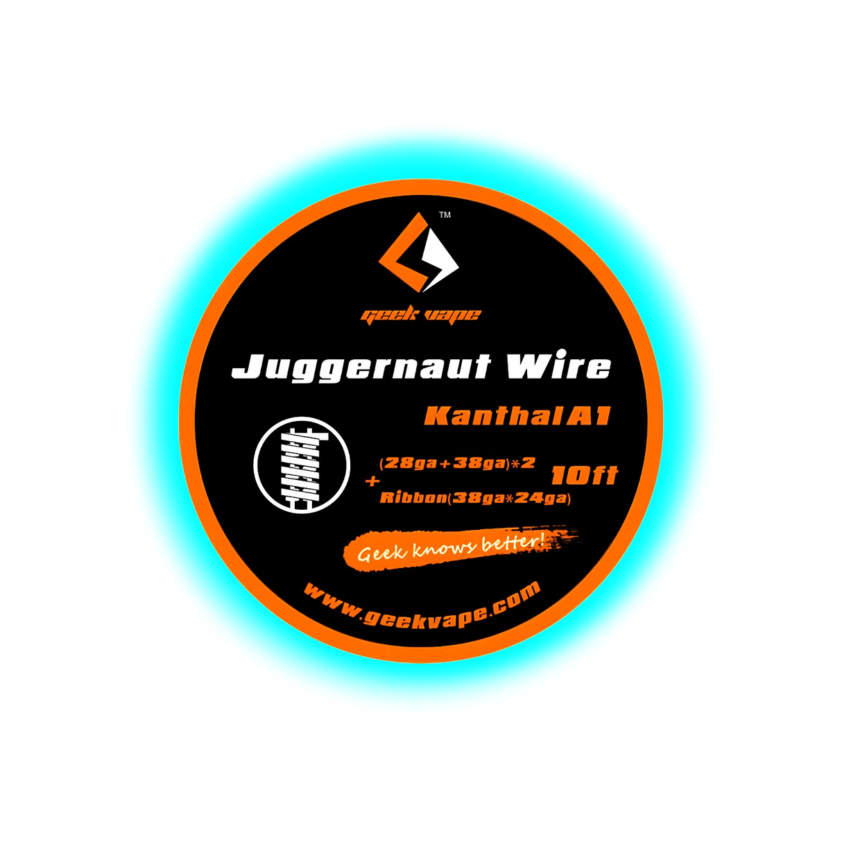 Geek Vape Juggernaut Kanthal A1 28ga+ 38ga x2 + Ribbon 38ga x 24ga