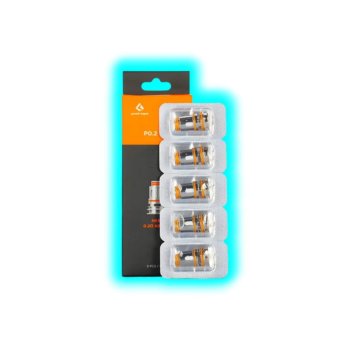 Geek Vape P0.4 Coil Mesh 0.4Ohm 50-60W 5 pezzi E100