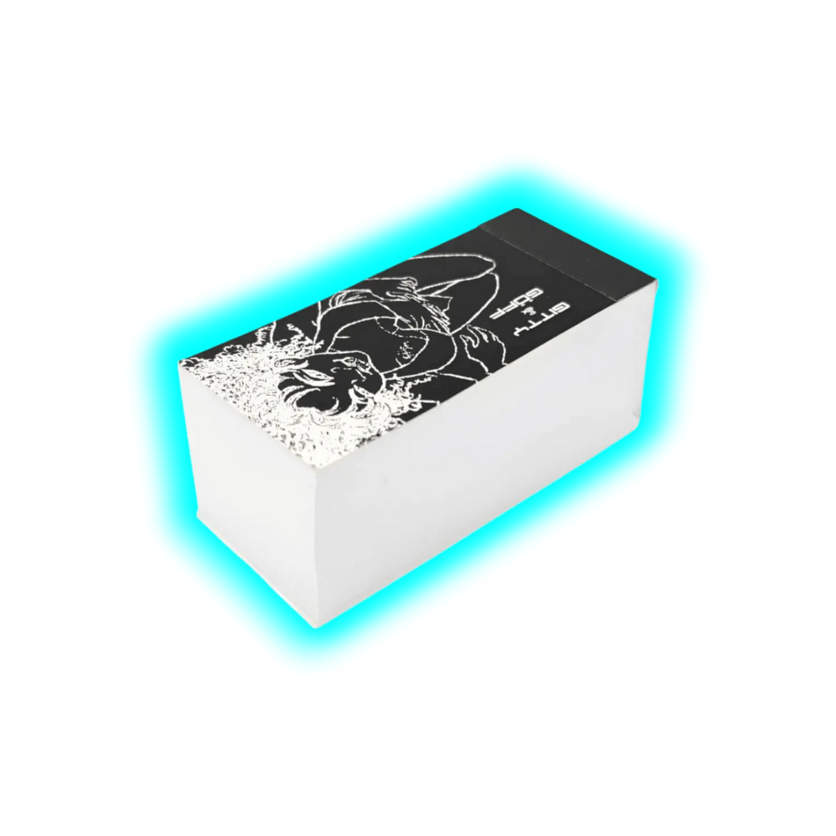 Gitty & Göff schwarz breit grosser Block Kiste mit 60 Stk.