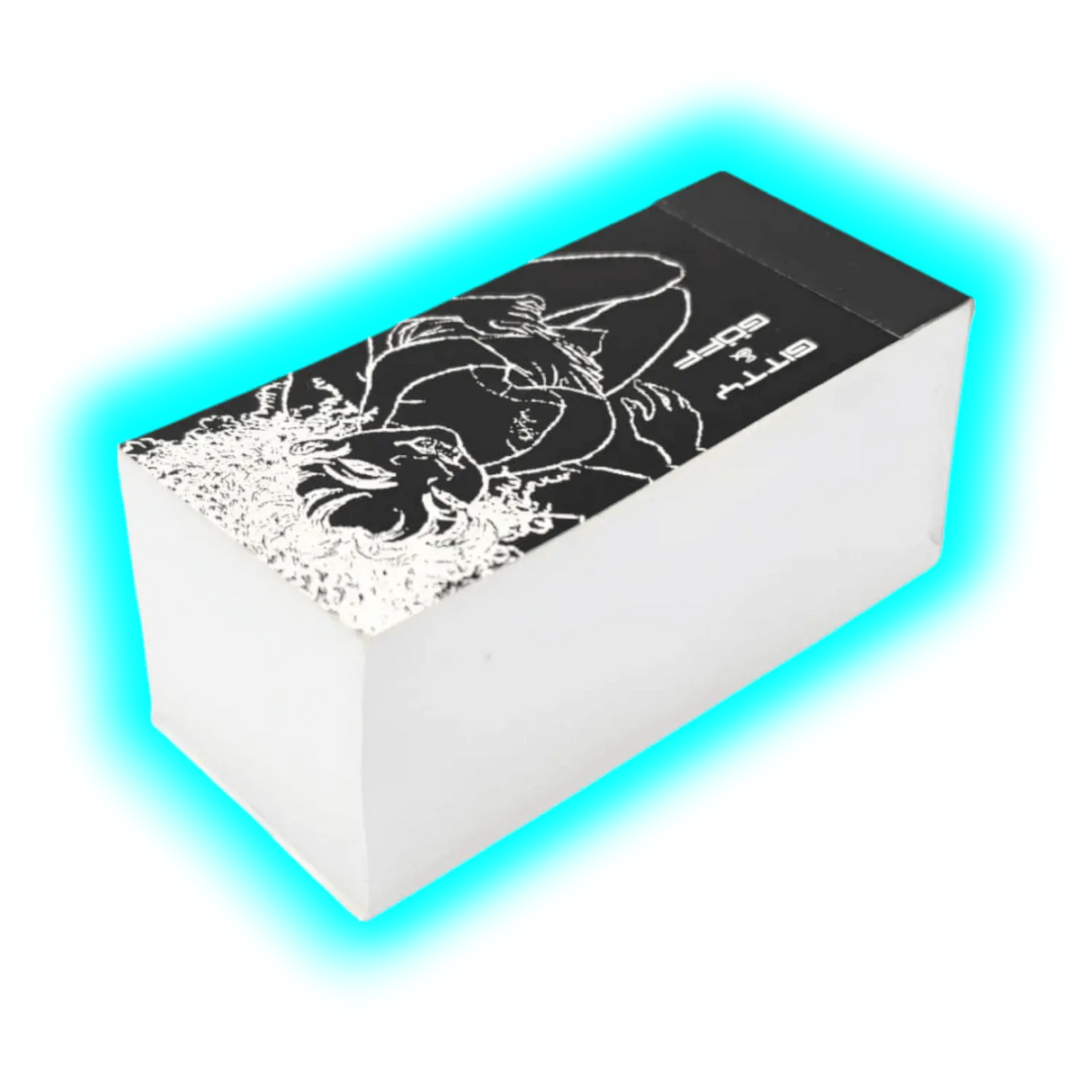 Gitty & Göff schwarz schmal grosser Block