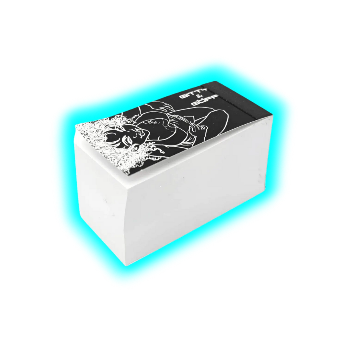 Gitty & Göff schwarz schmal grosser Block Kiste mit 96 Stk.