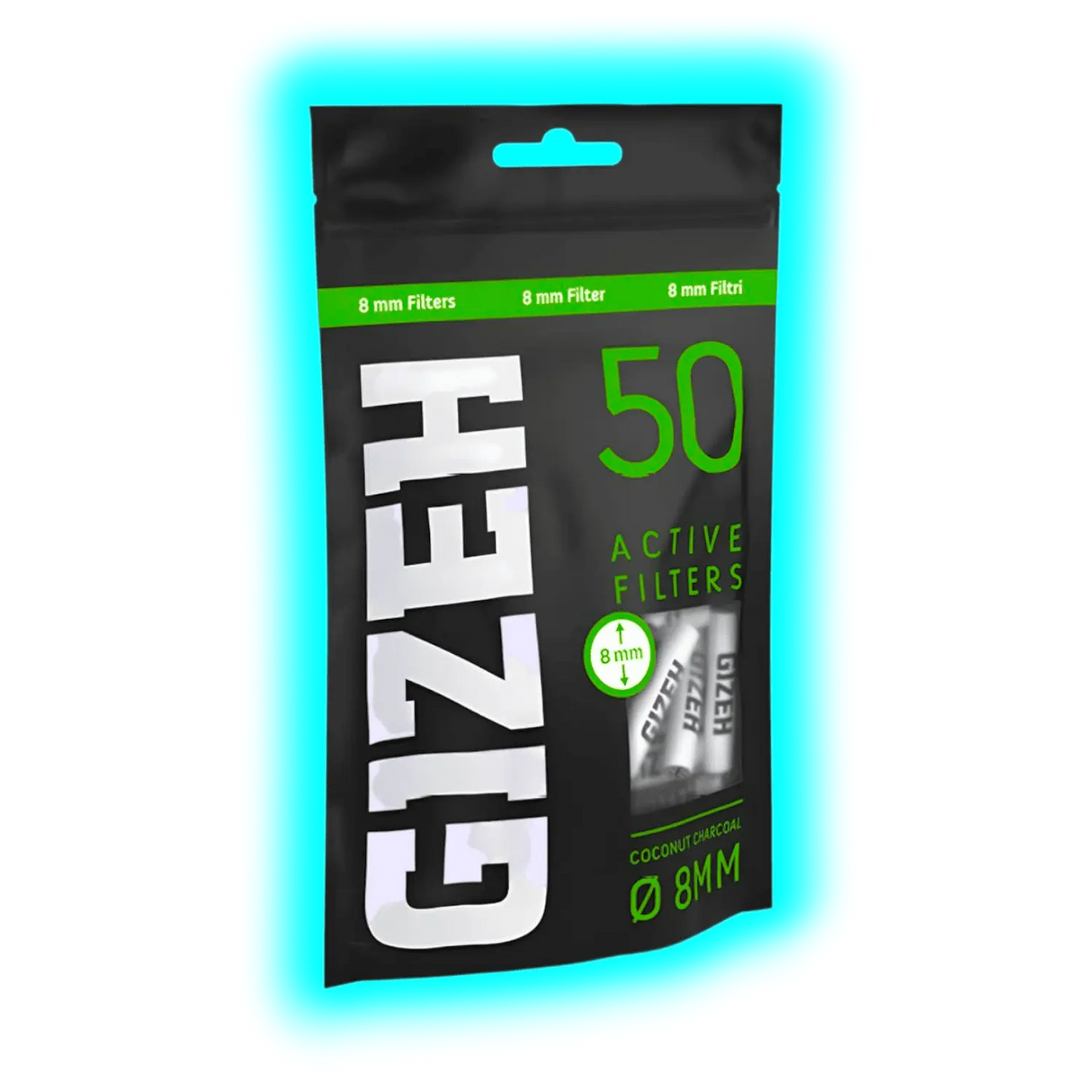 GIZEH Active Filter 8mm 50pcs