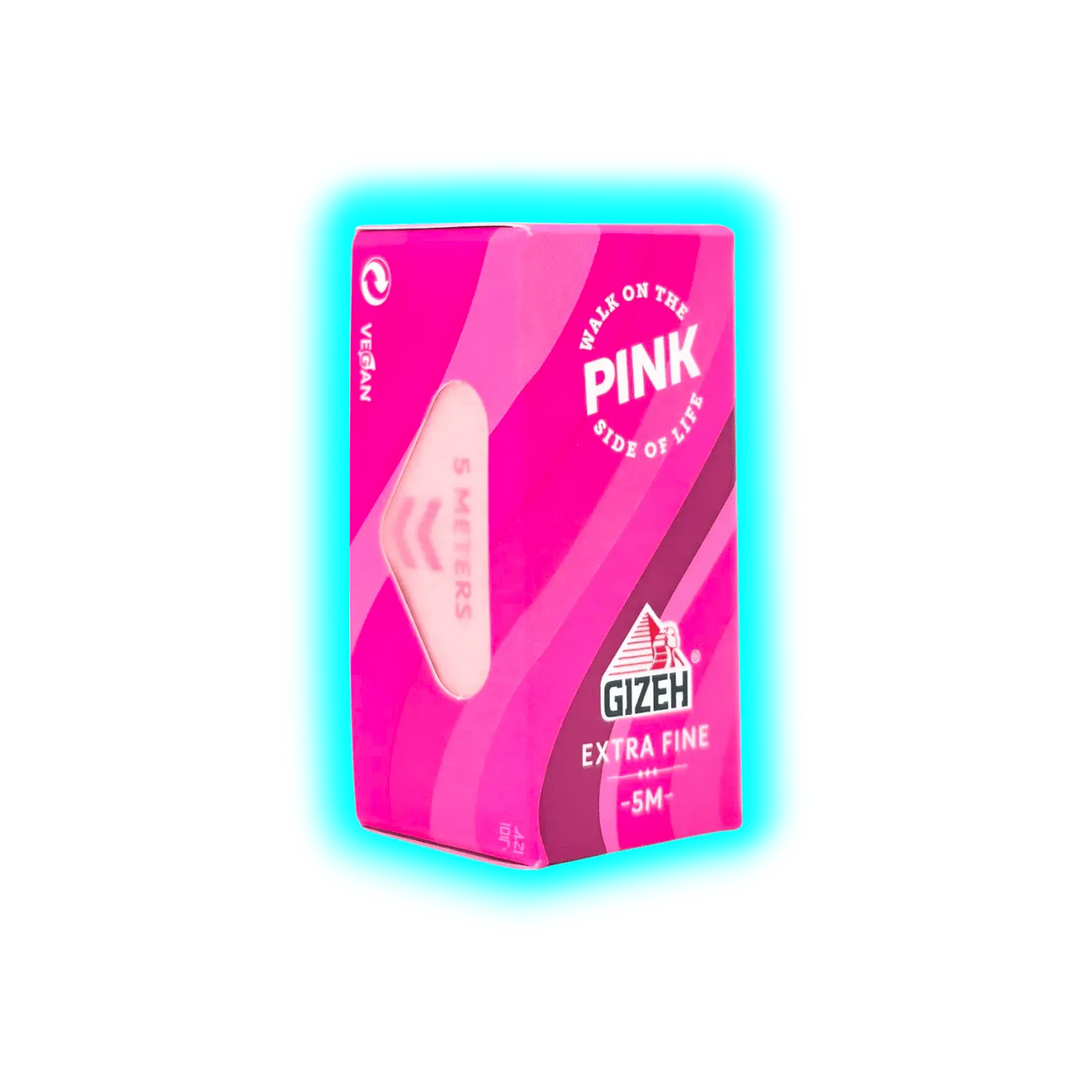 GIZEH All Pink Rolls Slim 5m