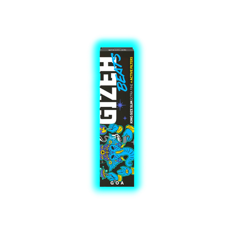 GIZEH Beats Swiss EDT Kingsize Slim Papers + Active Tips