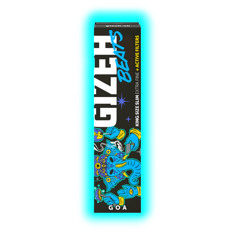 GIZEH Beats Swiss EDT Kingsize Slim Papers + Active Tips