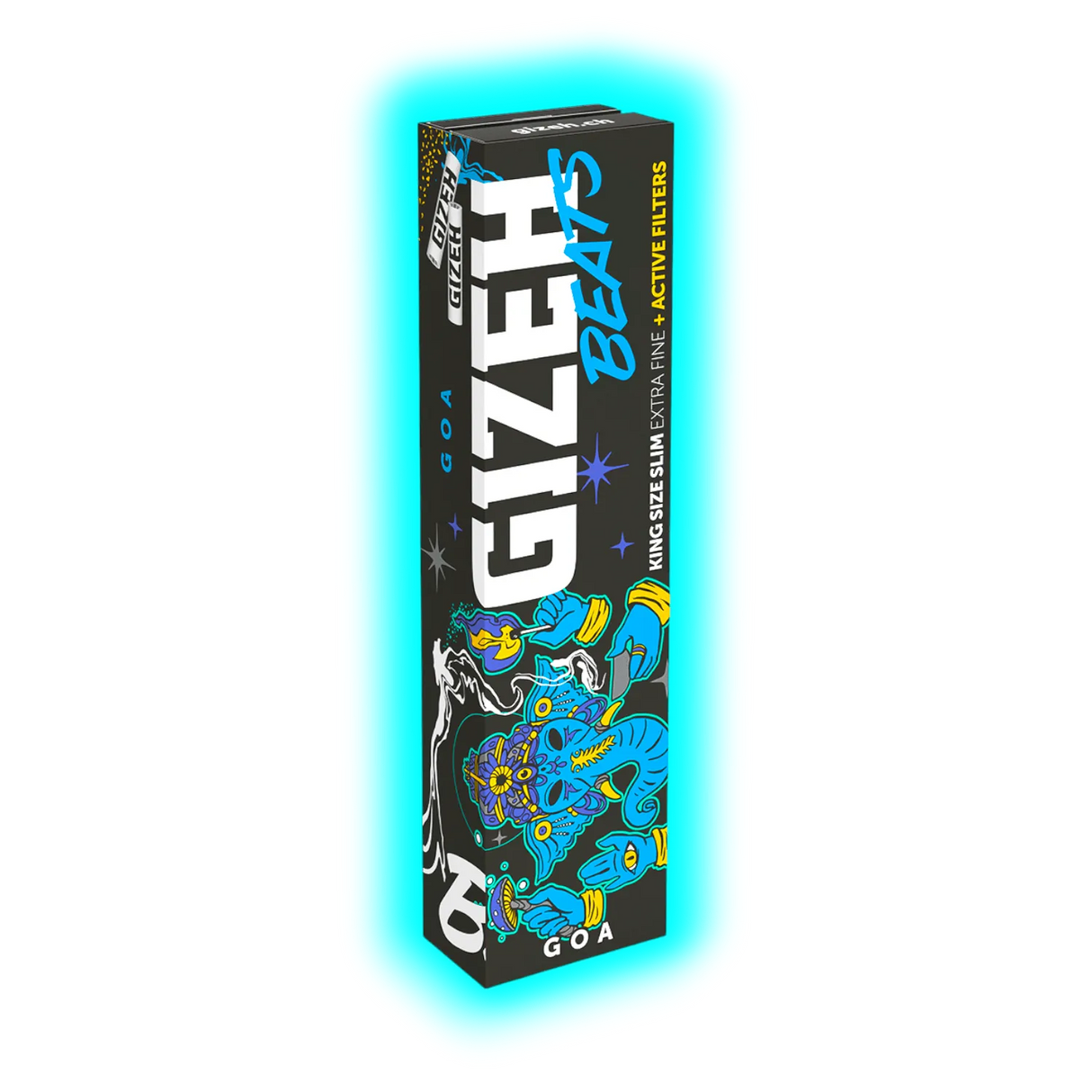 GIZEH Beats Swiss EDT Kingsize Slim Papers + Active Tips