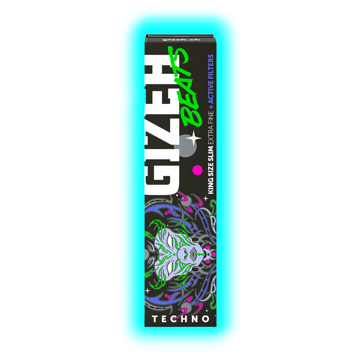 GIZEH Beats Swiss EDT Kingsize Slim Papers + Active Tips