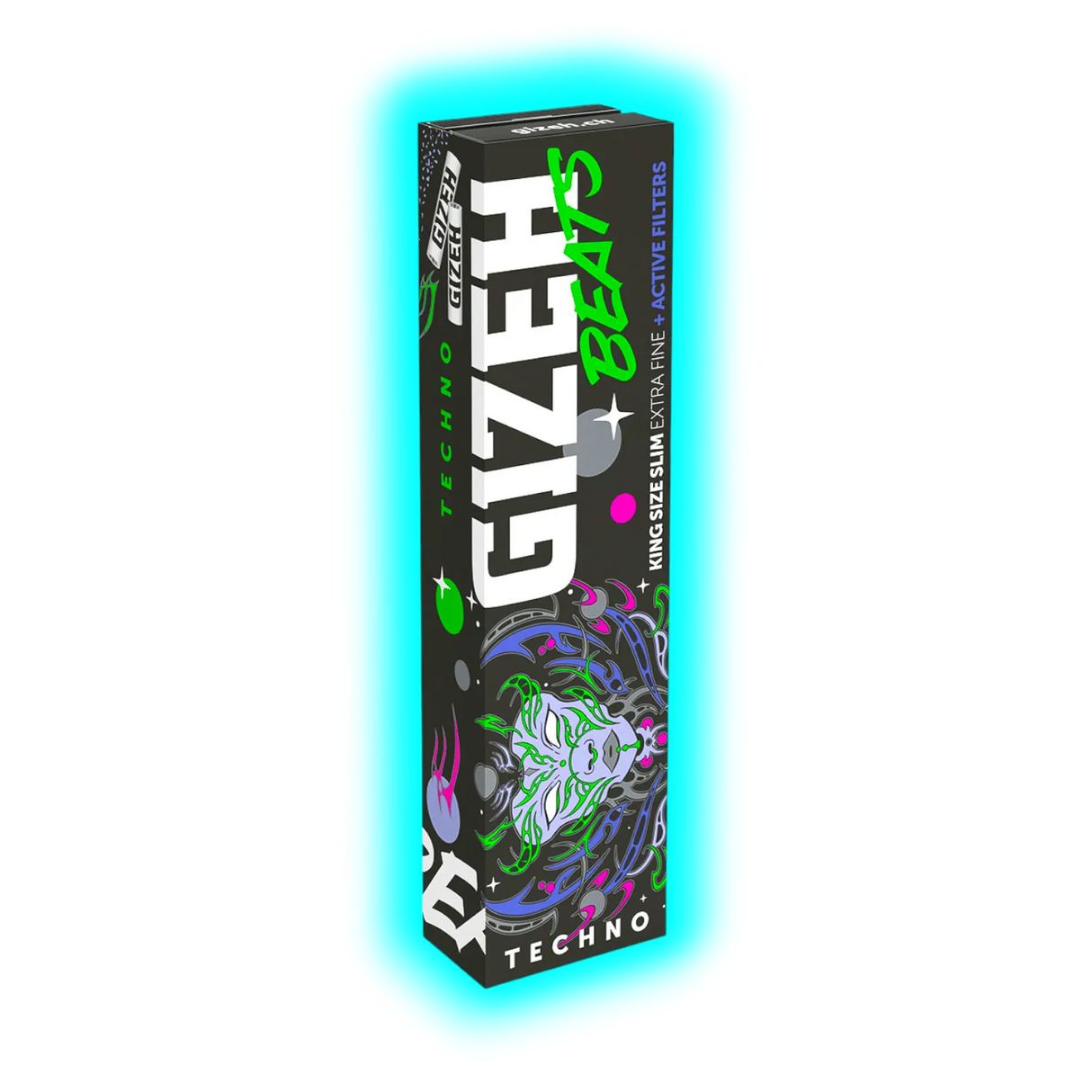 GIZEH Beats Swiss EDT Kingsize Slim Papers + Active Tips