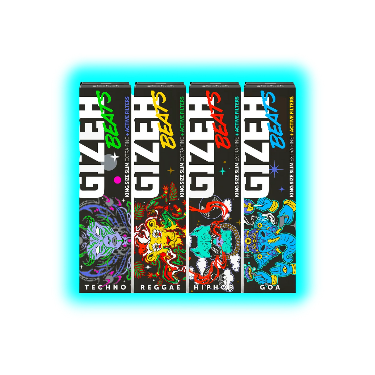 GIZEH Beats Swiss EDT Special 4 Papers