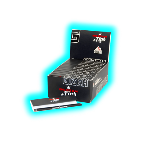 GIZEH Papers KingSize Slim mit Filter-Tips Box à 26