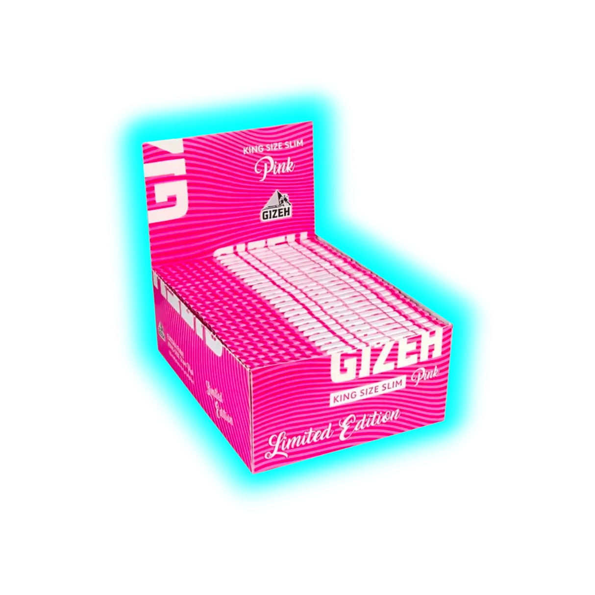 GIZEH Papers KingSize Slim Pink Edition Box