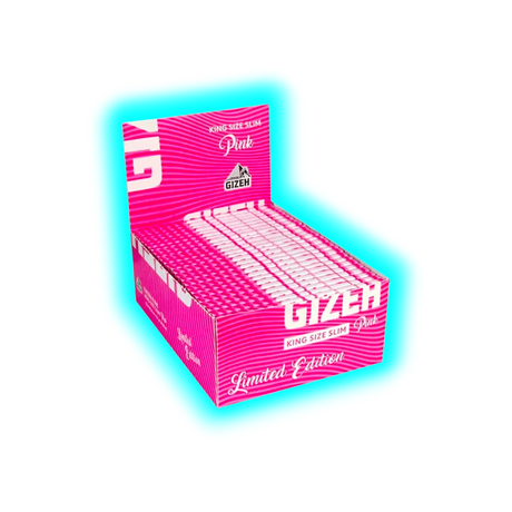 GIZEH Papers KingSize Slim Pink Edition Box