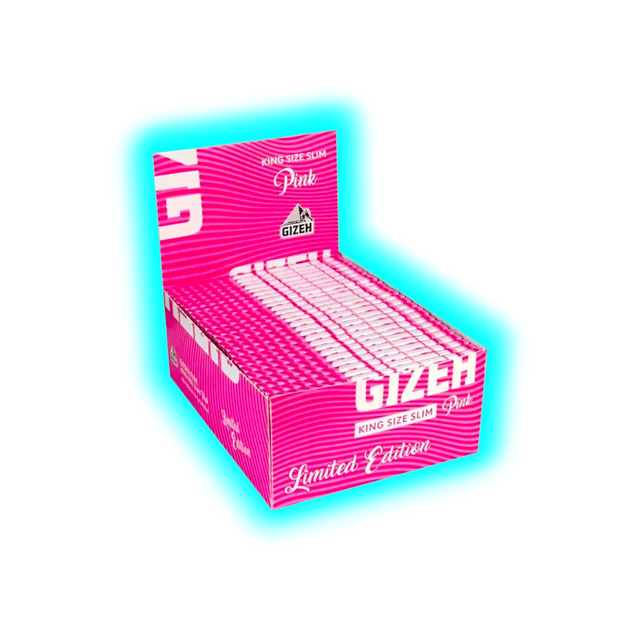 GIZEH Papers KingSize Slim Pink Edition Box