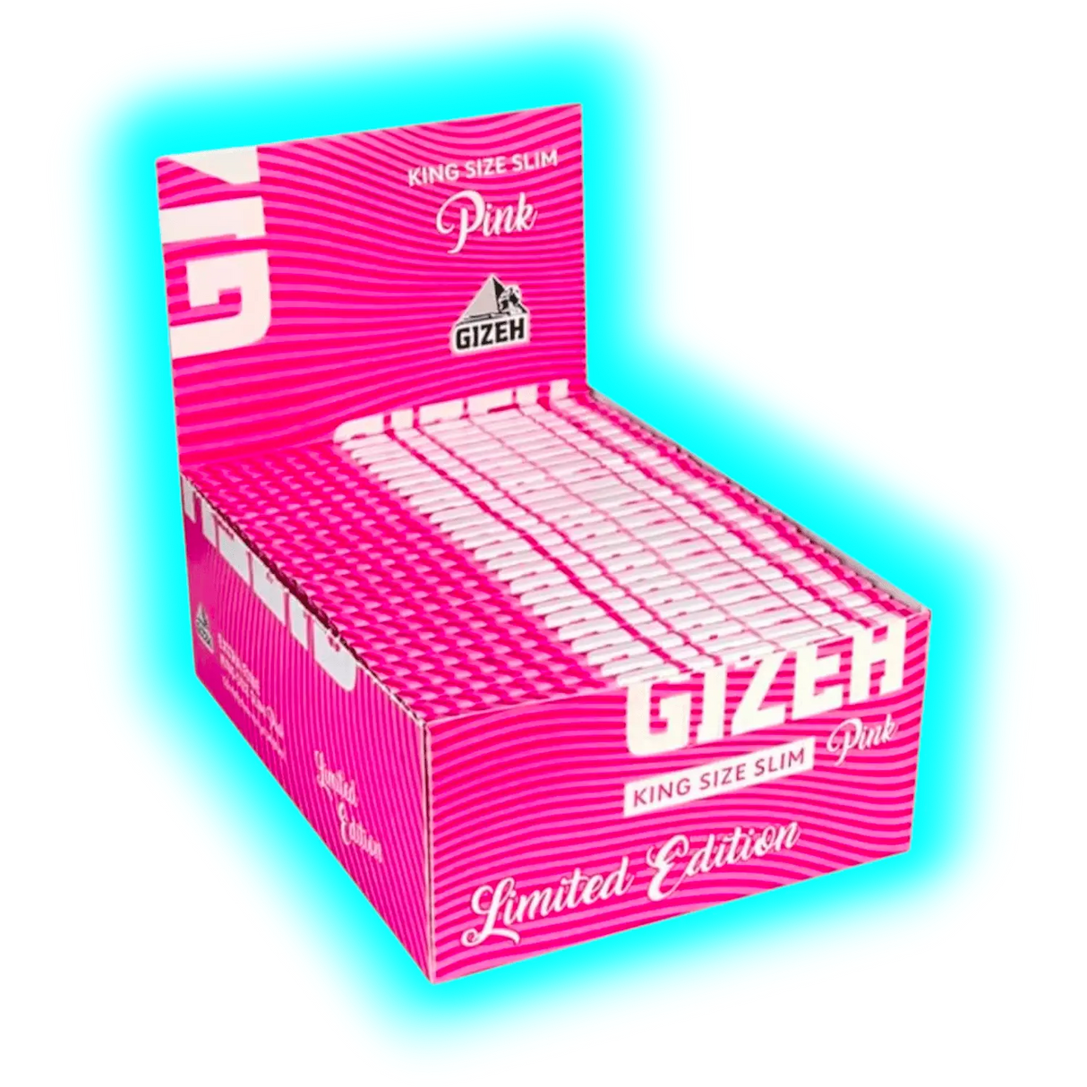 GIZEH Papers KingSize Slim Pink Edition Box