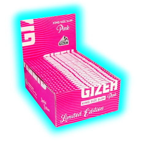 GIZEH Papers KingSize Slim Pink Edition Box