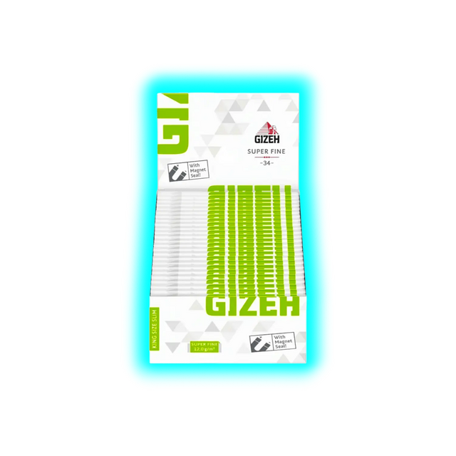 GIZEH Papers KSS SuperFine Display 50pcs