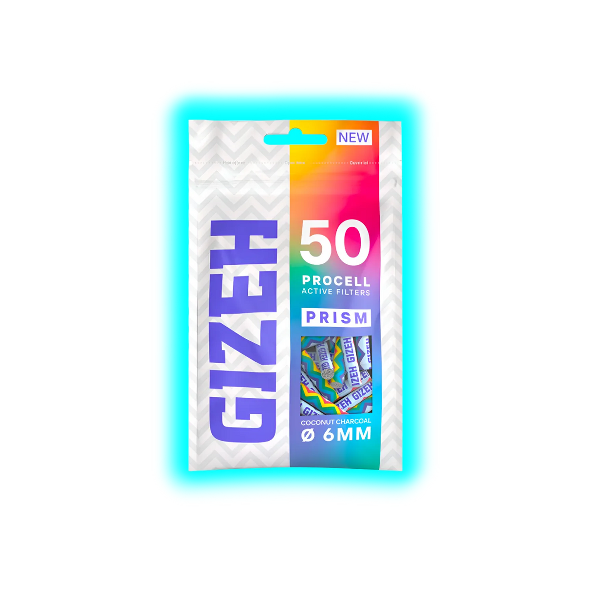 GIZEH ProCell Prism 6mm 50pcs