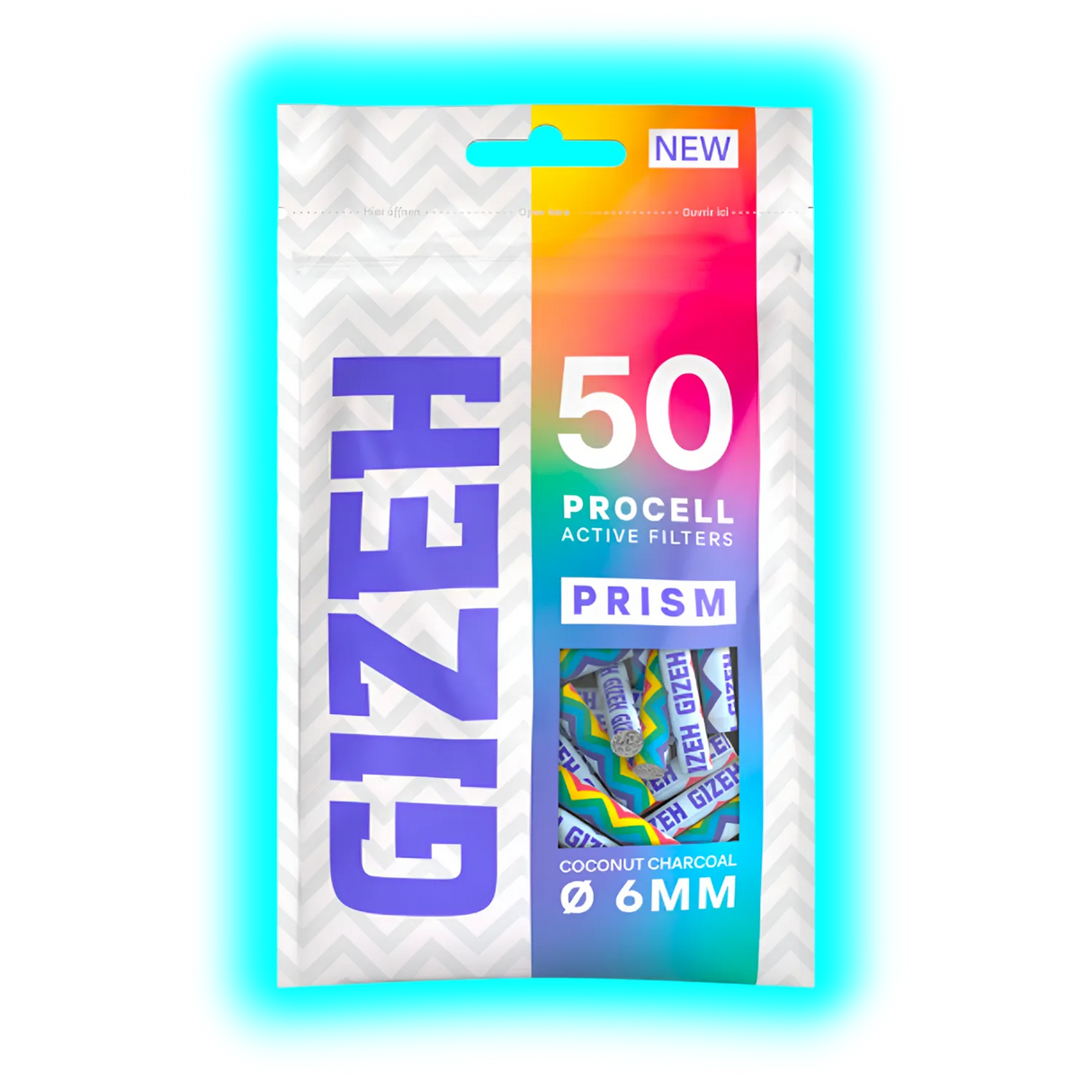 GIZEH ProCell Prism 6mm 50pcs