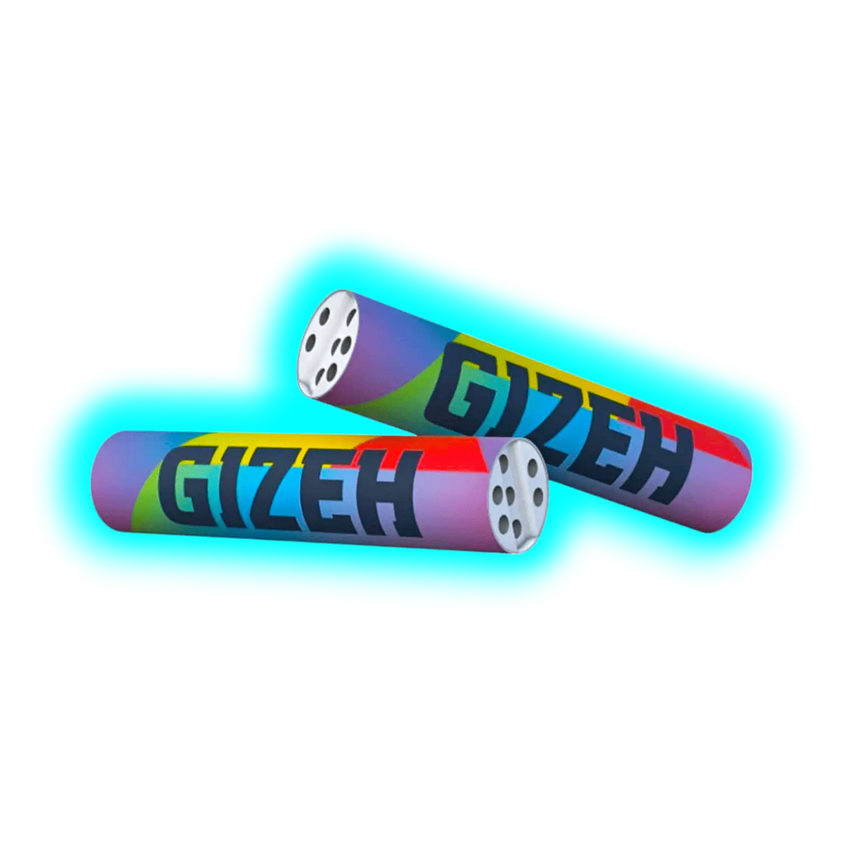 GIZEH Rainbow Active Filter 6mm 210pcs