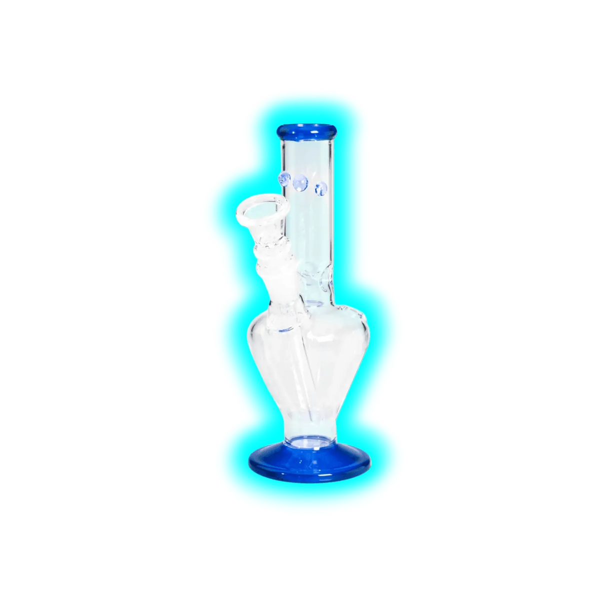 Glasbong Ice mini Blau
