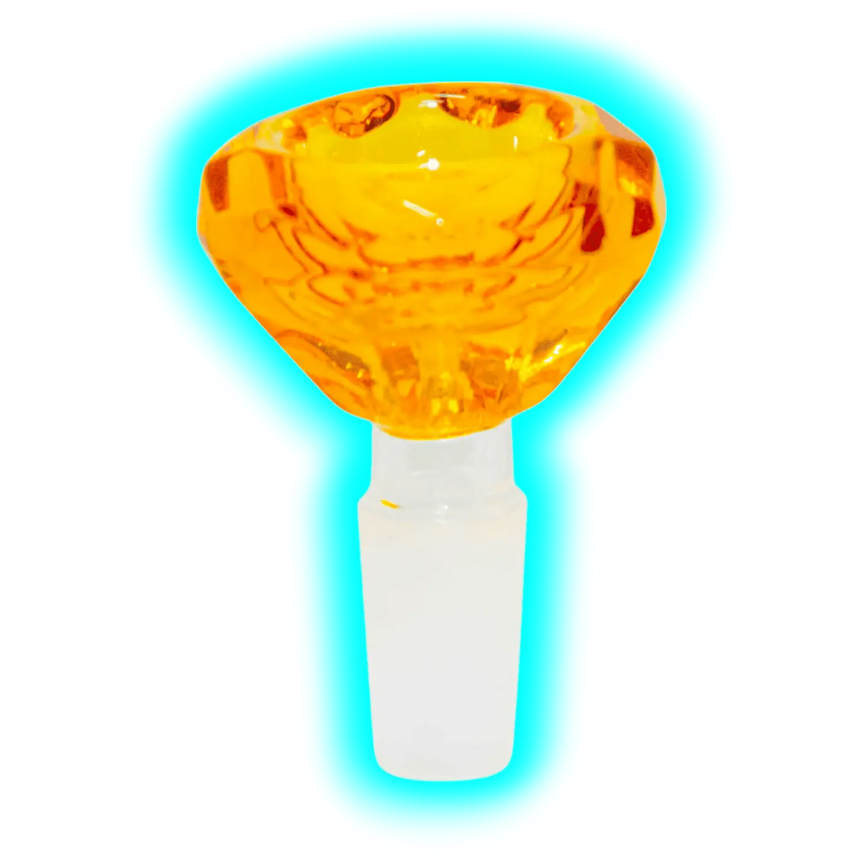 Glaskopf Amber 14er Schliff