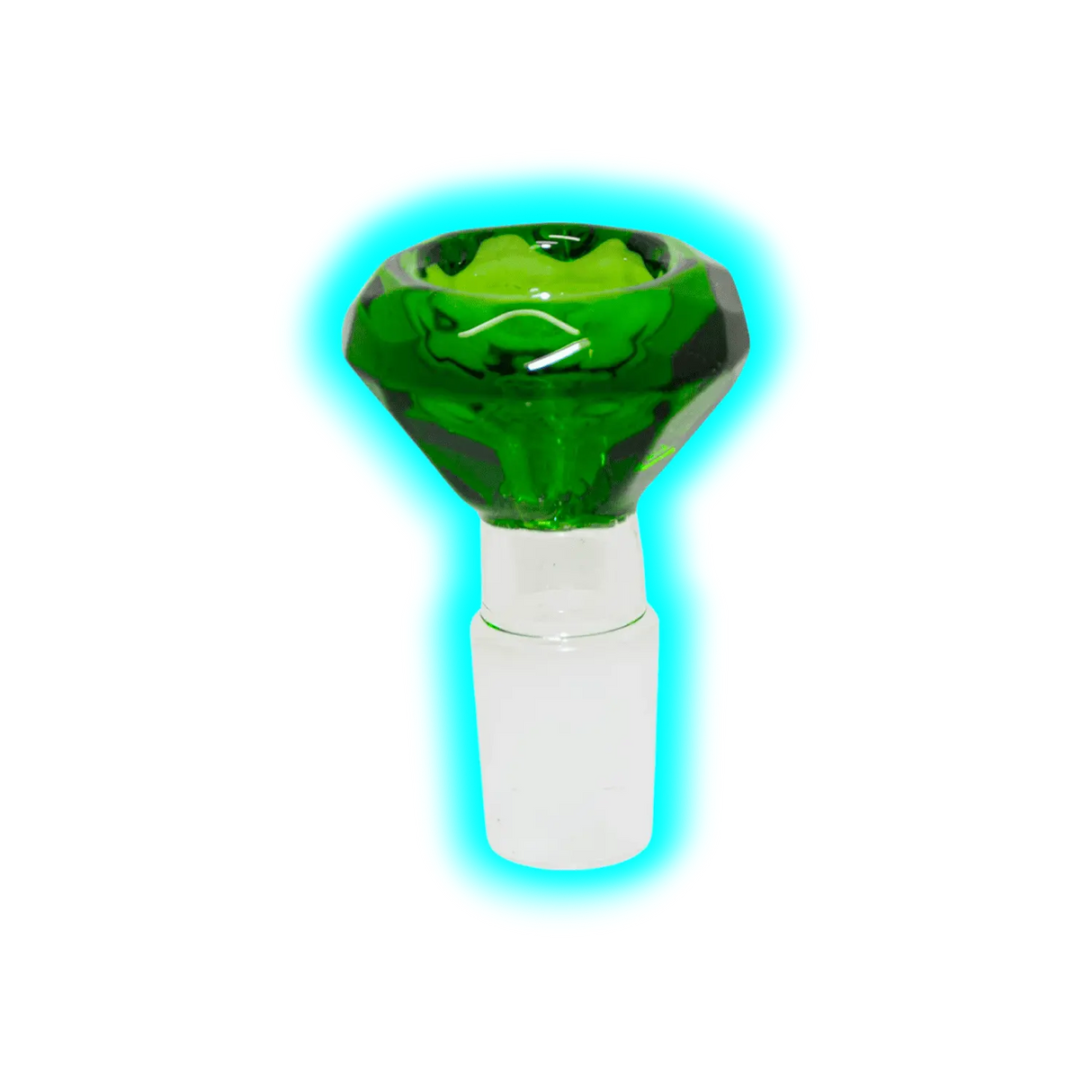 Glaskopf Emerald Grün 18er Schliff