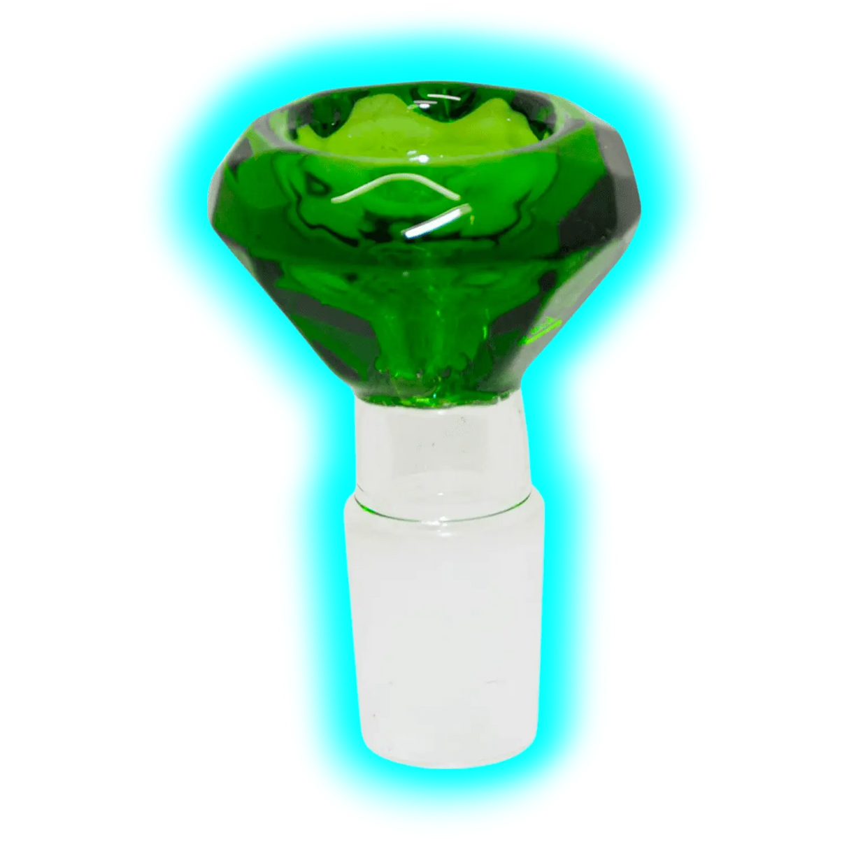 Glaskopf Emerald Grün 18er Schliff