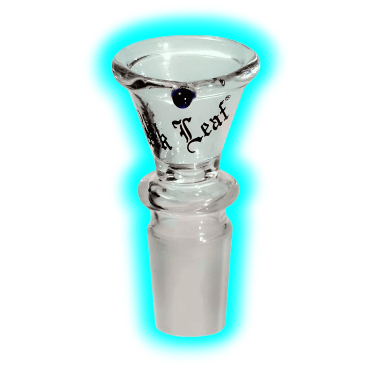 Glaskopf Konisch Klein Black Leaf 18.8N