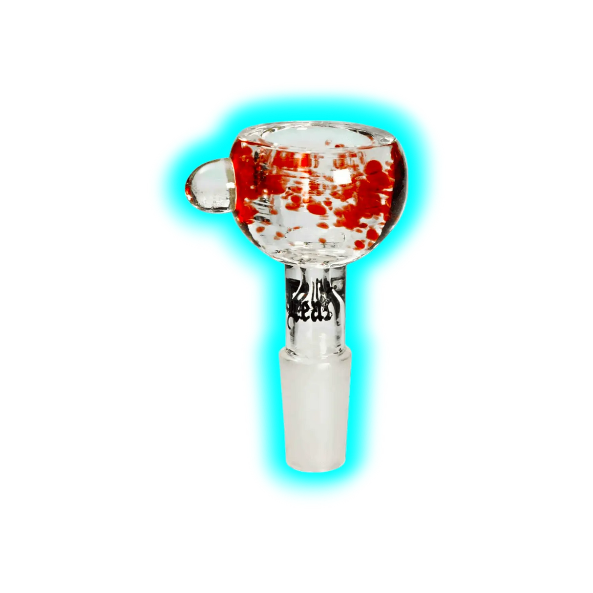 Glaskopf massiv 3-4mm Durchlass