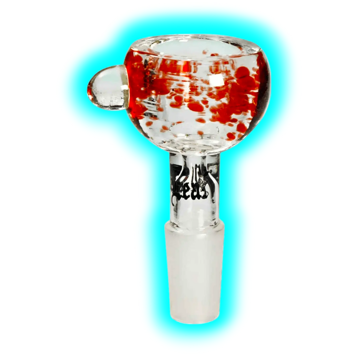 Glaskopf massiv 3-4mm Durchlass