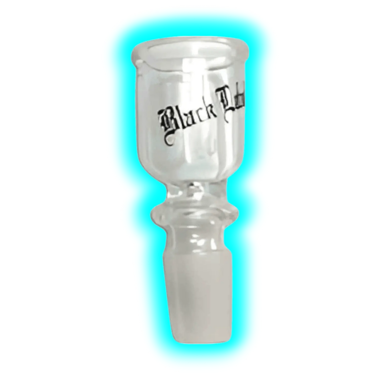 Glaskopf zylindrisch Black Leaf 14.5 Mittel