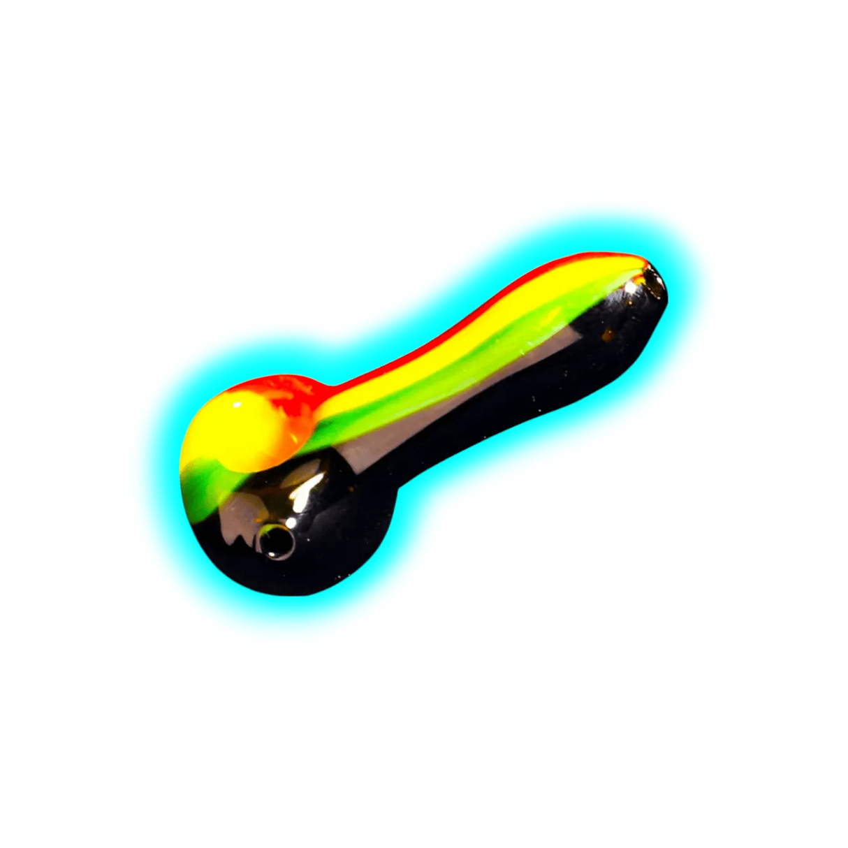 Glaspfeife P-002 Schwarz