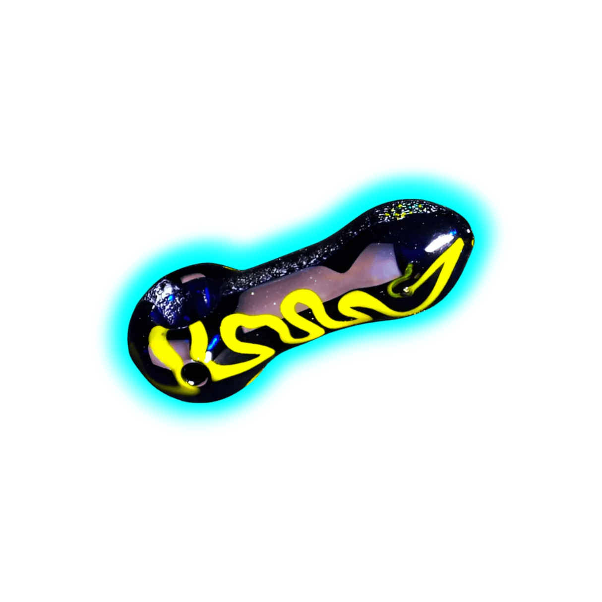 Glaspfeife P-005 Gelb