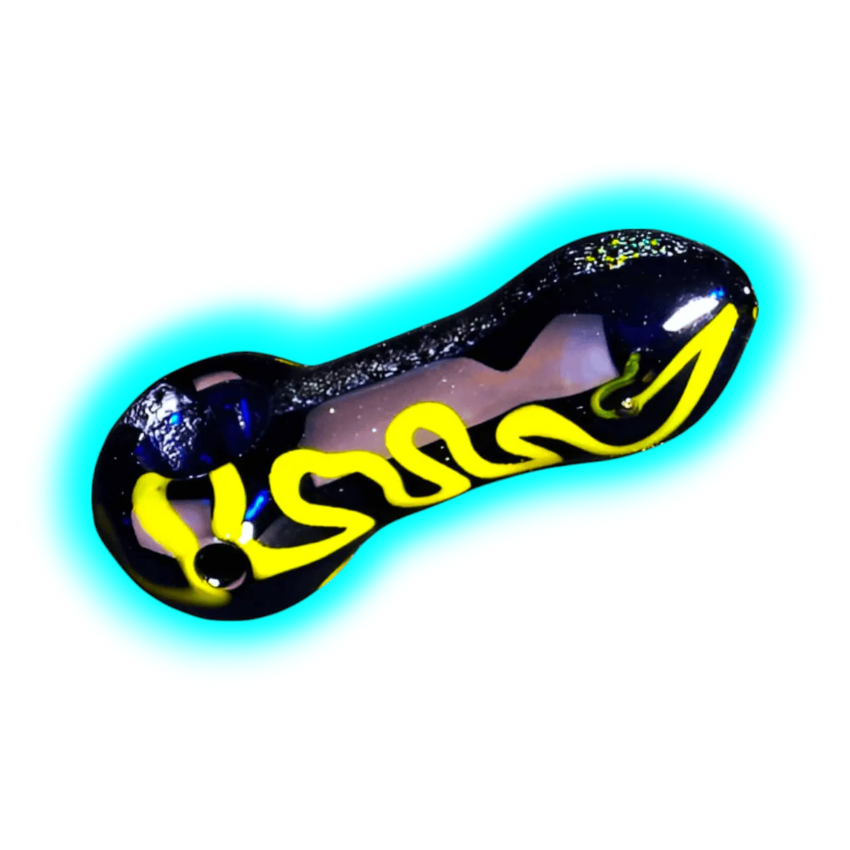 Glaspfeife P-005 Gelb