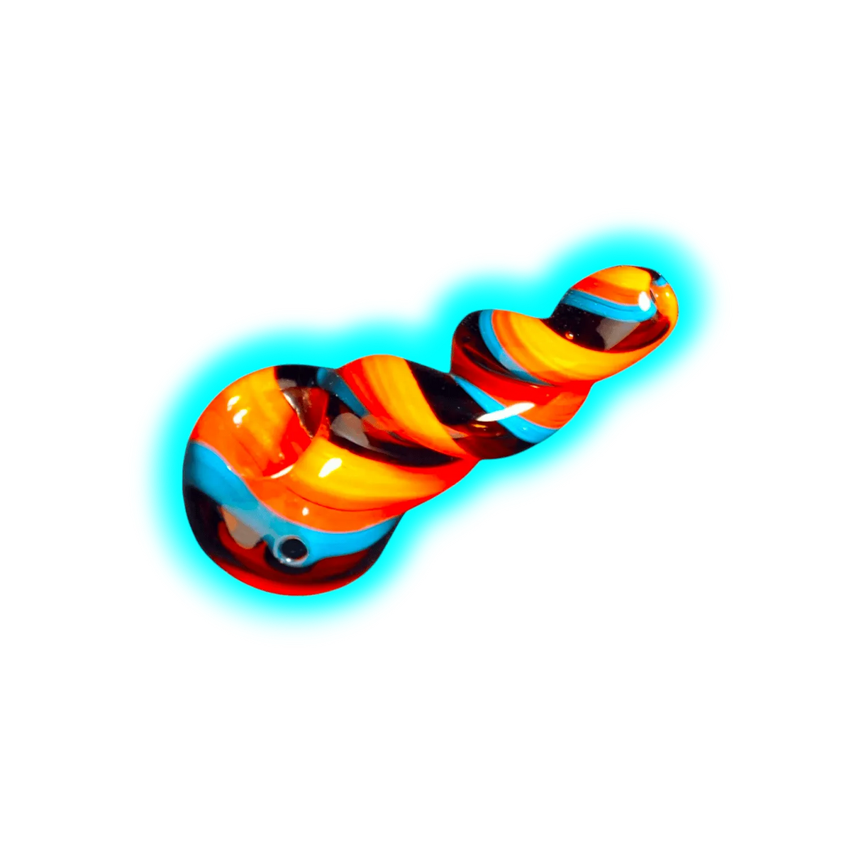 Glaspfeife P-008 Bunt