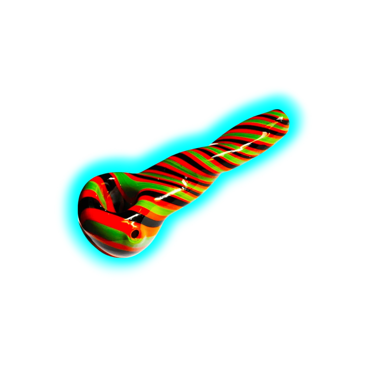 Glaspfeife P-008 Rot