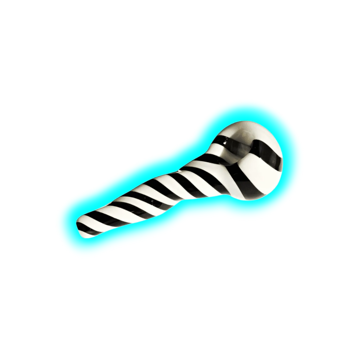 Glaspfeife P-008 Schwarz