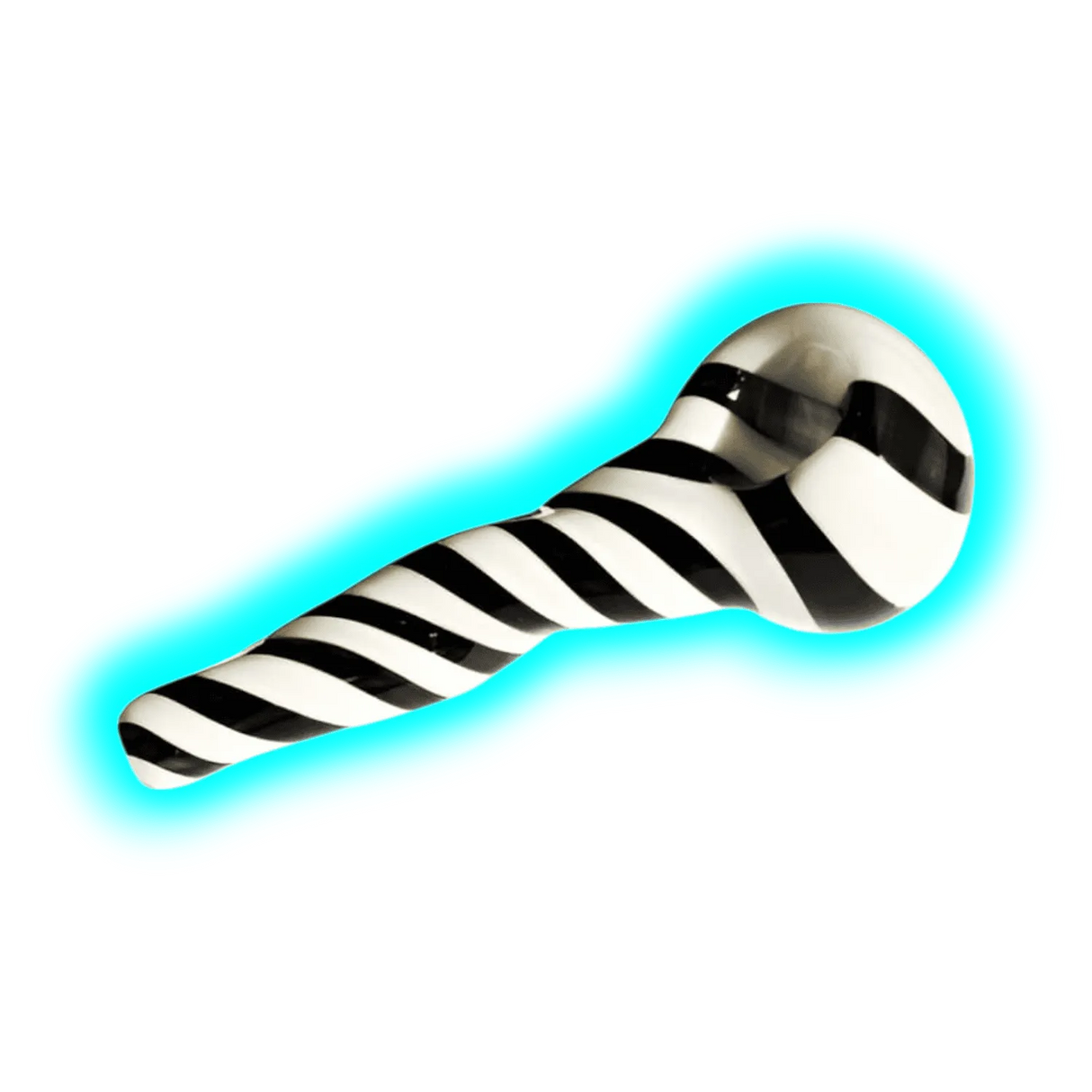 Glaspfeife P-008 Schwarz