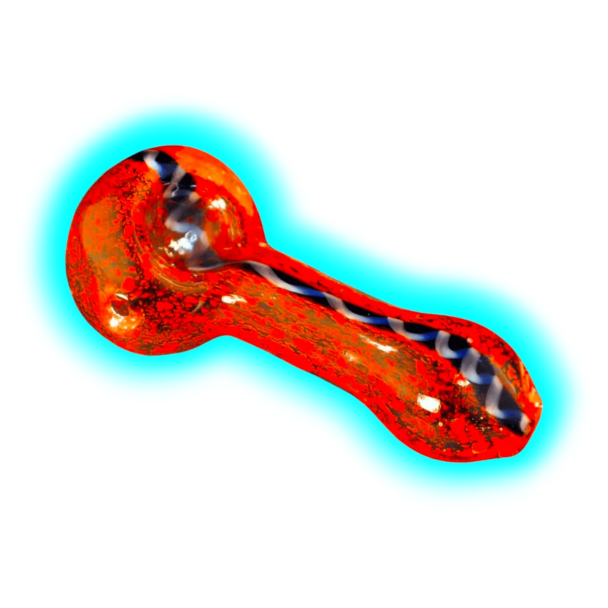 Glaspfeife P-010 Rot