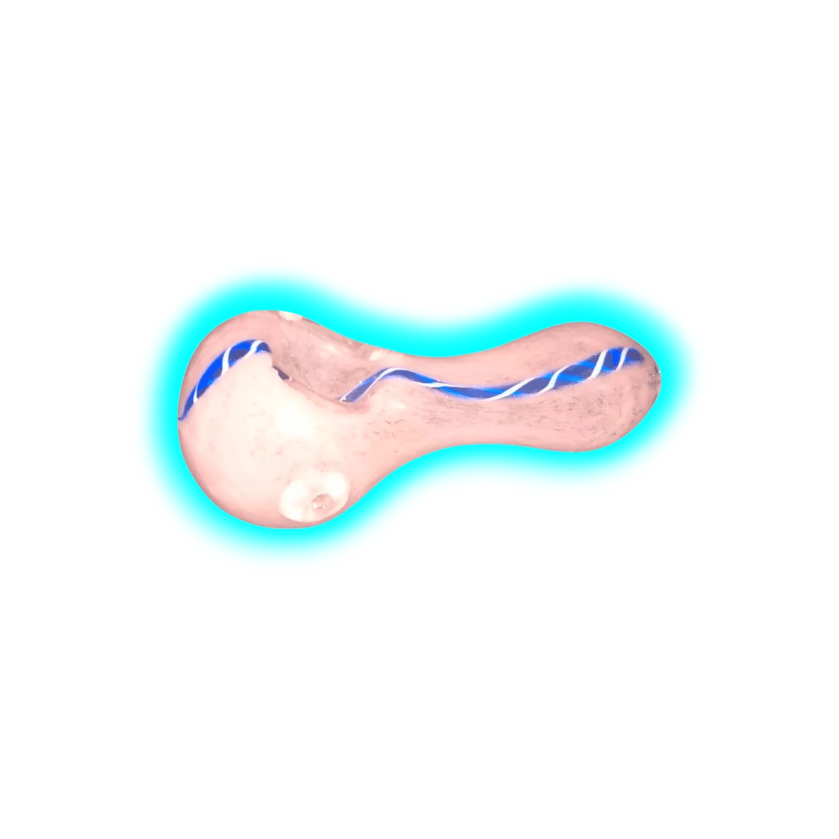 Glaspfeife P-010 Weiss