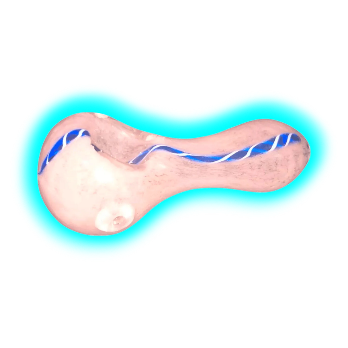 Glaspfeife P-010 Weiss