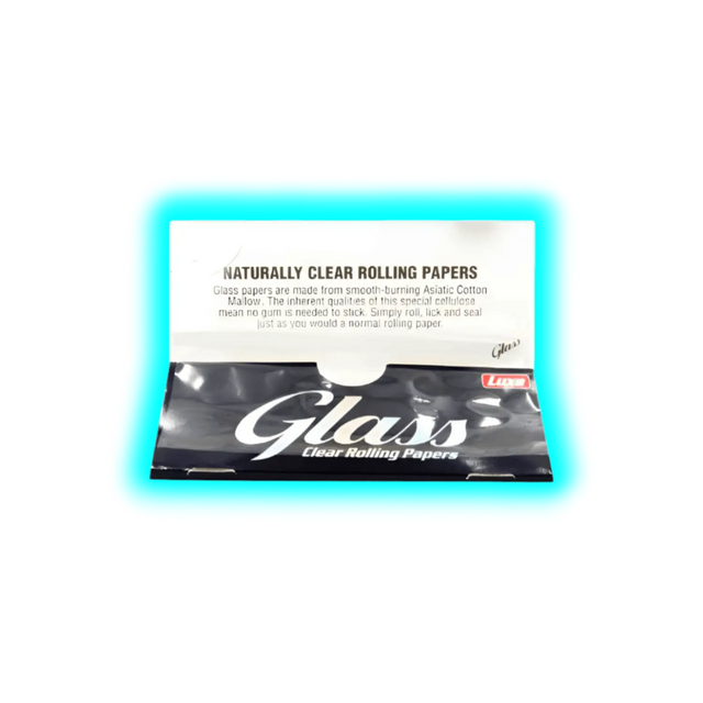 Glass King Size Transparent Cellulose Papers 1 Pack